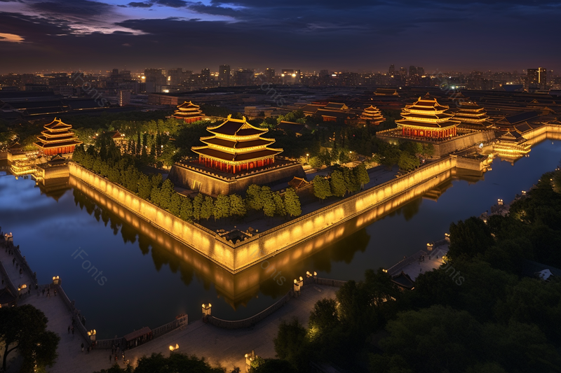 宫廷中式建筑古老的历史文化实拍摄影图,高清,摄影图,摄影图片,图片大全,摄影图免费下载